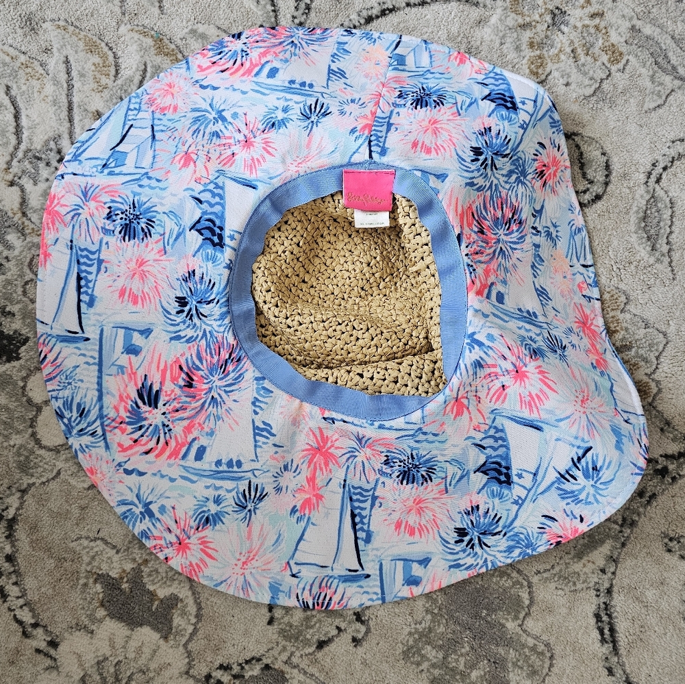 Lilly pulitzer sun hat - Picture 3 of 5